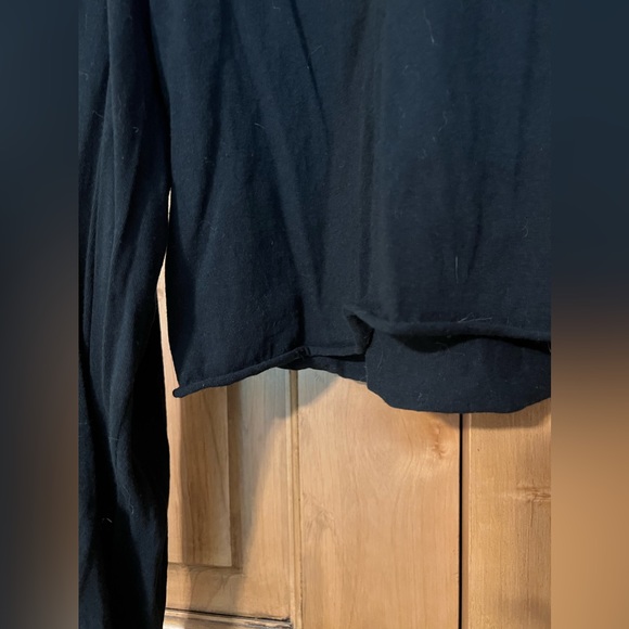 Cropped Neon Roses Long Sleeve T Shirt - Picture 3 of 8